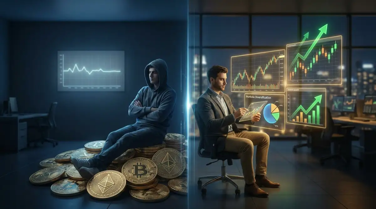 Crypto Holding vs Investing: What Every Beginner Needs to Understand